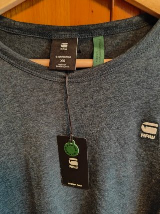 Camiseta G-Star RAW color azul marino talla xs