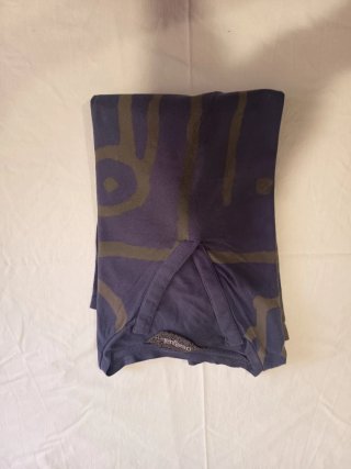 Camiseta Desigual manga larga azul hombre