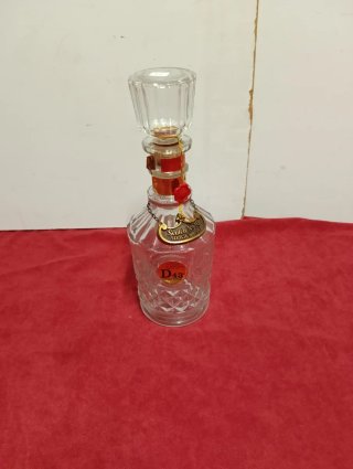 Botella Whisky Vintage D43 vacia