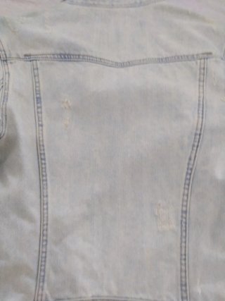Cazadora vaquera Zara azul Talla XS