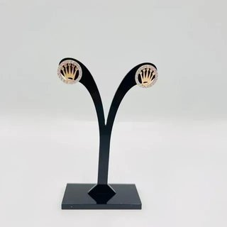 PENDIENTES CORONA CON CIRCONITAS