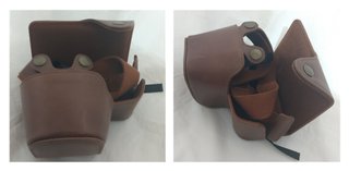 MegaGear Funda em pele auténtica para cámara