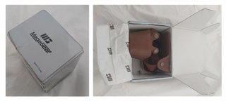 MegaGear Funda em pele auténtica para cámara
