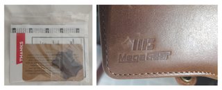 MegaGear Funda em pele auténtica para cámara