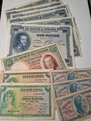 OCASION billetes de España .