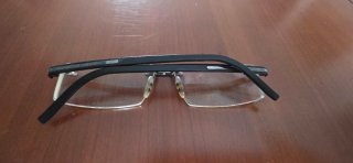 Montura Gafas Porsche Design Negra/Plata
