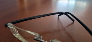 Montura Gafas Porsche Design Negra/Plata