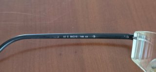Montura Gafas Porsche Design Negra/Plata
