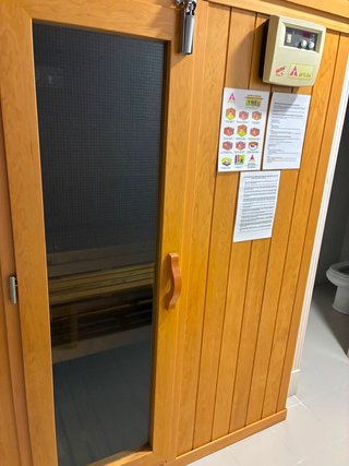 Sauna de madera harvia