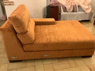 Sofá chaiselongue 3 plazas asientos extensibles