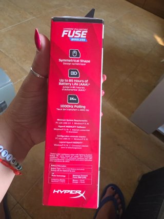 Ratón Gaming HyperX Pulsefire FUSE Wireless