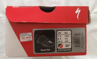 Zapatillas Ciclismo Specialized Talla 40