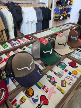 Gorras Kimes Ranch Beige y Verde