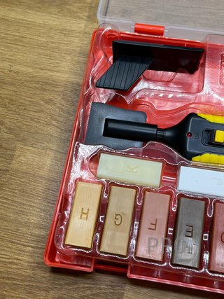 Juego de reparación de suelos de madera