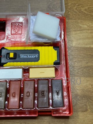Juego de reparación de suelos de madera