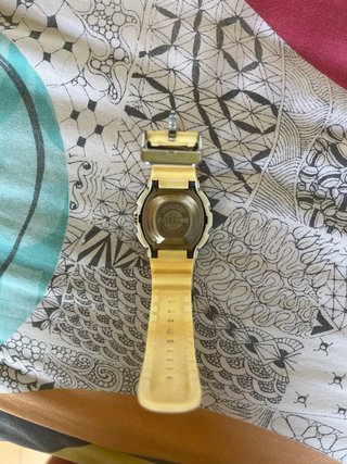 Reloj Calypso Blanco y Amarillo
