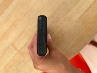 Xiaomi Power Bank 10000 mAh Negro 10W (Poco Uso)
