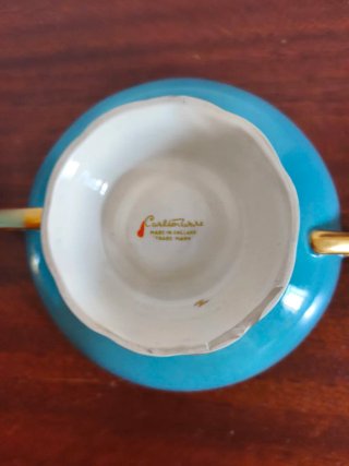 Conjunto Carlton Ware Cerámica Antigua