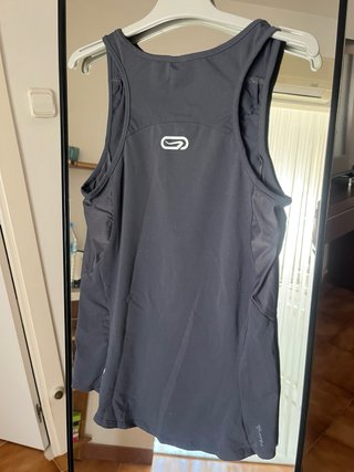 Camiseta deportiva tirantes Kalenji mujer