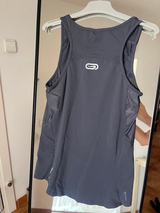 Camiseta deportiva tirantes Kalenji mujer