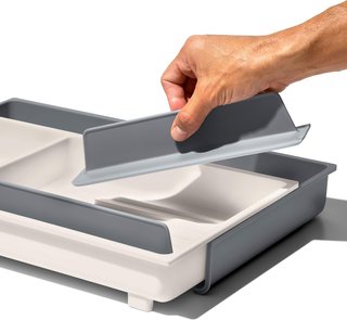 Organizador de cubiertos expandible
