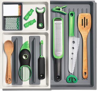 Organizador de cubiertos expandible