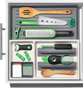 Organizador de cubiertos expandible