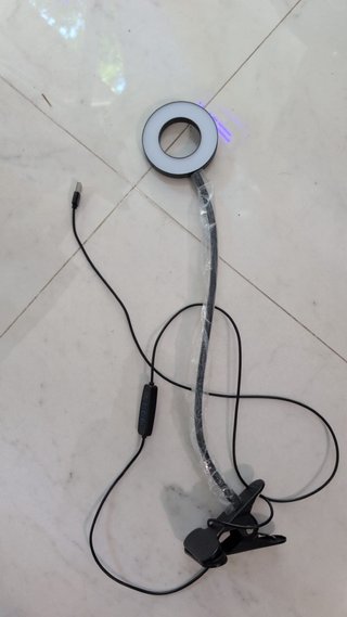 Lámpara LED USB con pinza