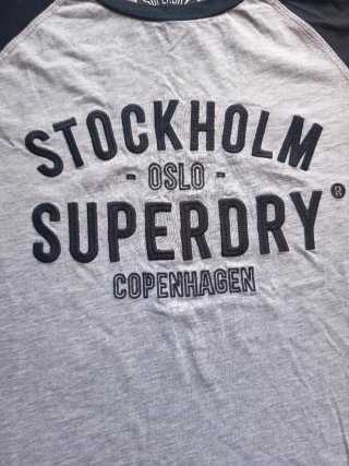 Camiseta Superdry Stockholm Oslo CPH