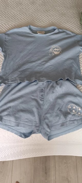 Pijama Cookie Monster azul