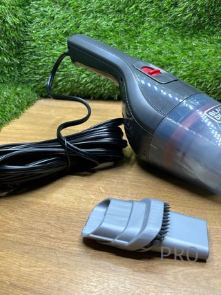 Aspiradora de Mano para Coche con Cable de 12V Black+Decker