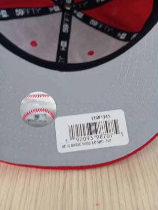 Gorra New Era LA Dodgers Roja Talla 7 1/2