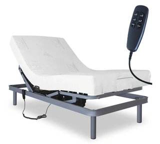 Cama articulada eléctrica con mando