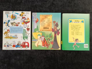 LOTE 12 LIBROS Y COMICS VINTAGE WALT DISNEY