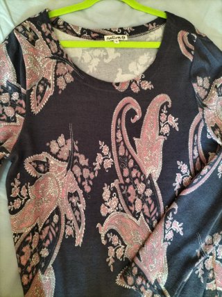 Vestido estampado Natura