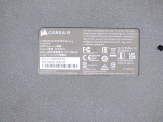 Teclado Gaming Corsair K55 RGB PRO + reposabrazos