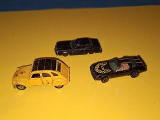 Ford Torino Guiloy 1:64 , Hot Wheels años 70 y 2CV
