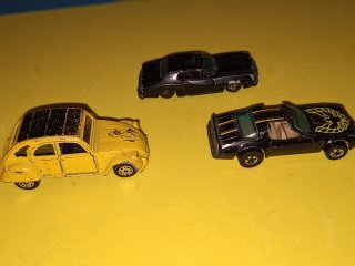 Ford Torino Guiloy 1:64 , Hot Wheels años 70 y 2CV