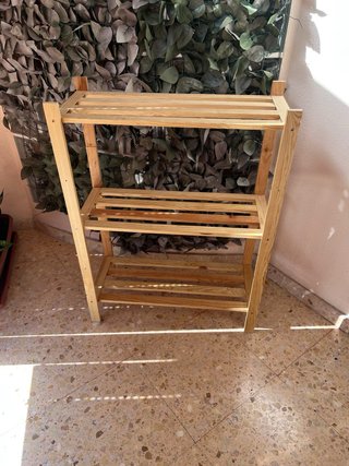 Estantería Pino 3 Baldas