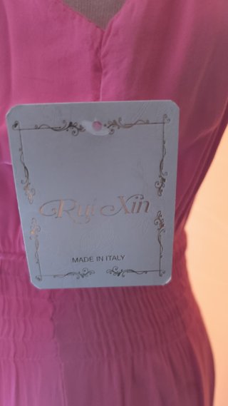 Vestido Largo Fucsia Rui Xin Talla L