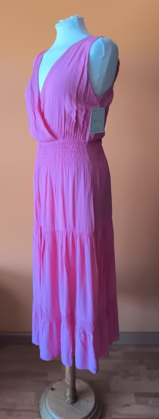 Vestido Largo Fucsia Rui Xin Talla L