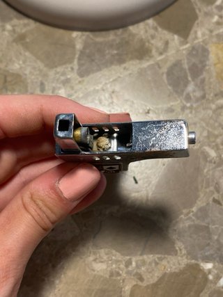 Mechero coleccionable tipo pistola