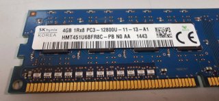 8GB (2x 4GB) DDR3 RAM SK hynix PC3-128