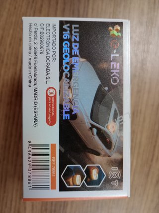 Baliza V16 G-LEKO Geolocalizable Nueva