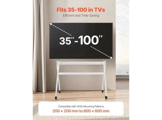 Soporte TV Vevor con Ruedas