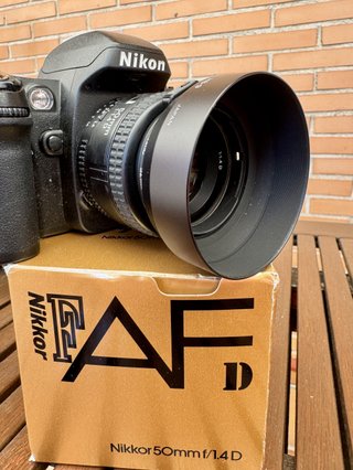 Objetivo Nikon AF Nikkor 50mm f/1.4D