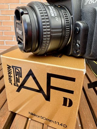 Objetivo Nikon AF Nikkor 50mm f/1.4D