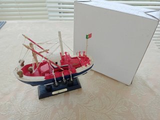 Barco de pesca decorativo