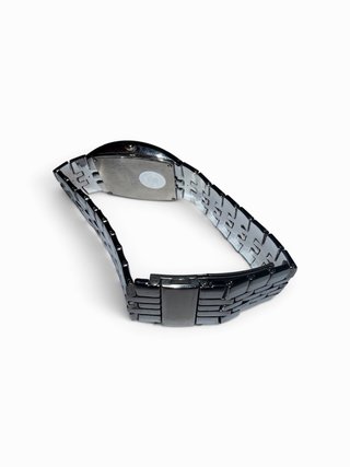 Reloj MSETTA vintage Negro y Plateado