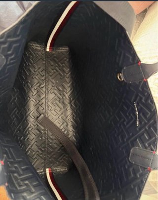 Bolso Shopper Piel Tommy Hilfiger Negro